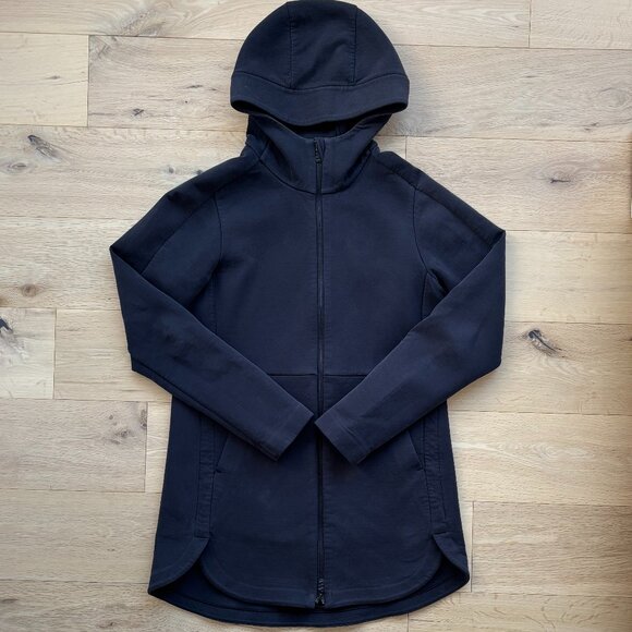 Lululemon Going Places Hooded Women's Black Jacket Size 6/8 - Picture 3 of 9